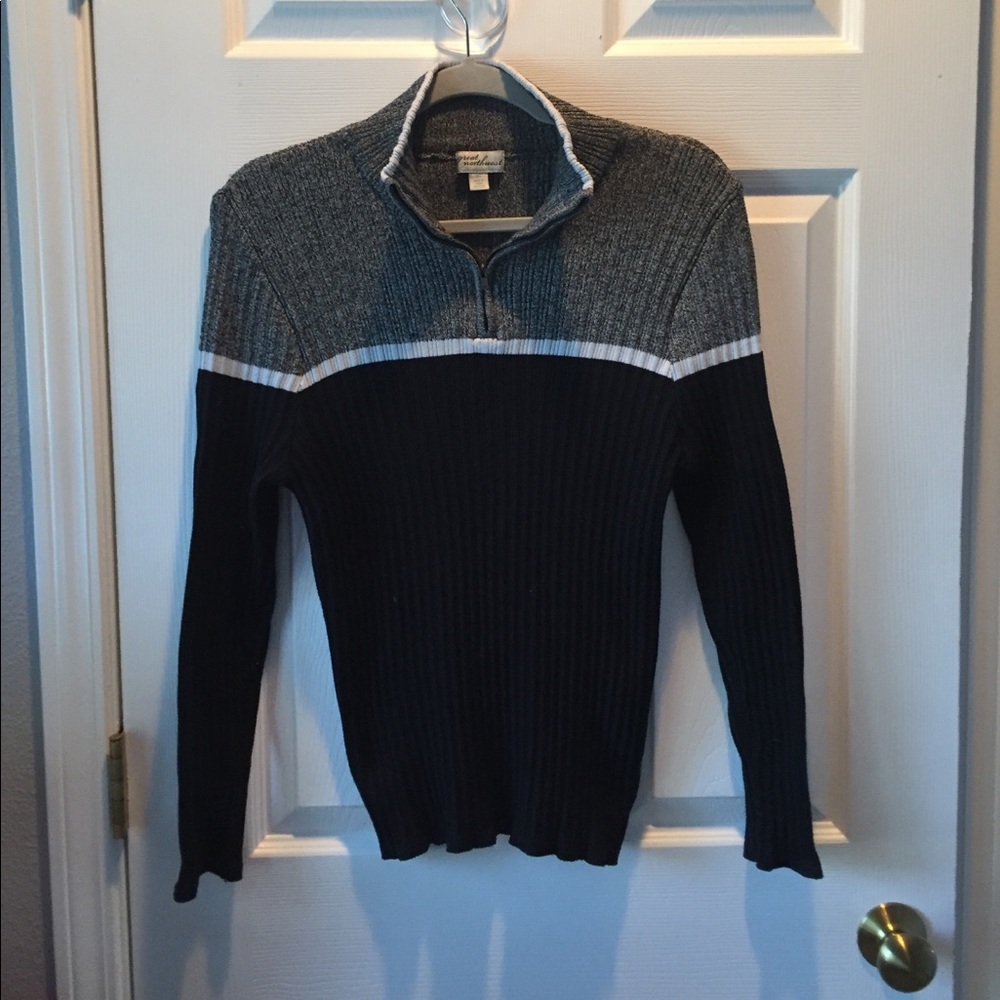 Great NorthWest Zip Neck Sweater