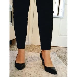 Michael Kors Black Leather Pumps size 6.5