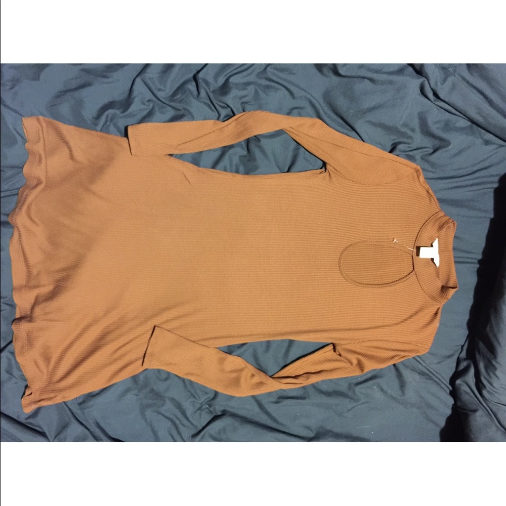 BURNT•ORANGE DRESS