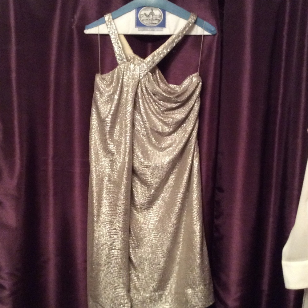 Silver dress