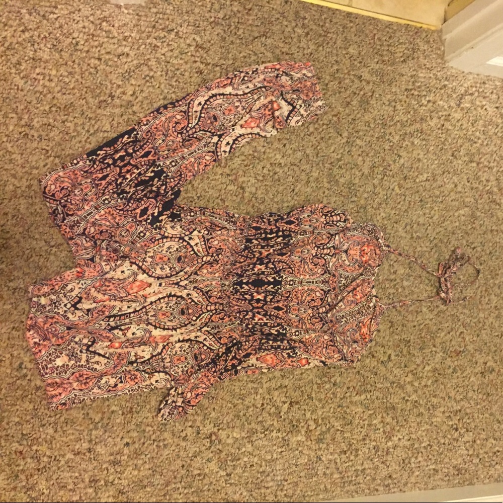 patterned jumpsuit