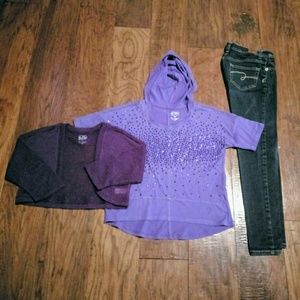 Justice Trio of Tops and Bottom