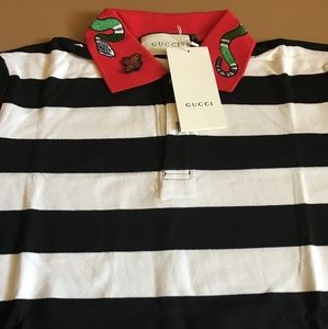 KING SNAKE EMBROIDERED POLO