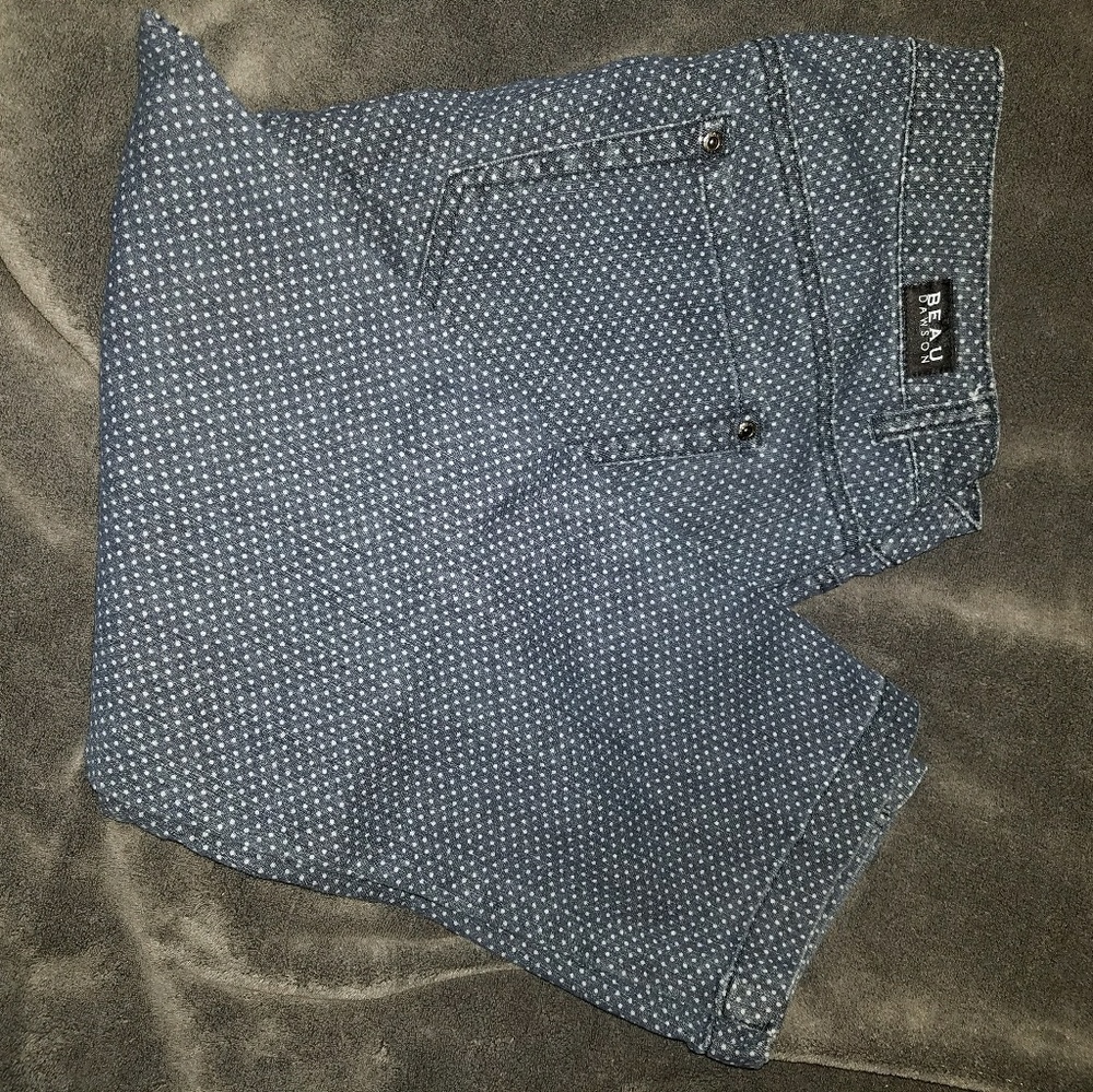 Beau polka dot capri
