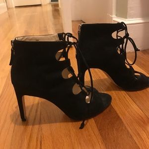 Lace up booties