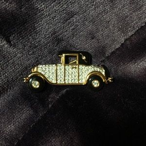 Swarovski Car Brooch