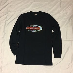 Navy “fuck what you heard” Supreme Tee
