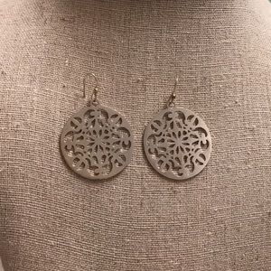 Silver earrings