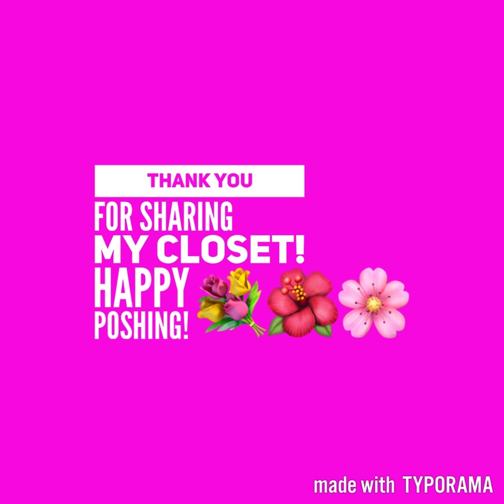Thank you! Thank you! Thank you!