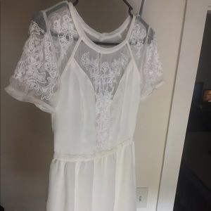 White Lace Dress - Kimchi Blue