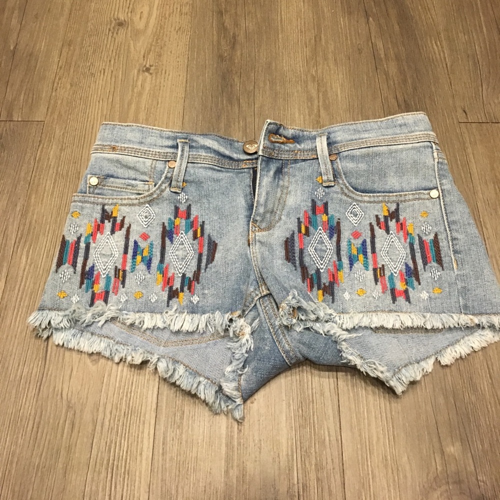 Embroidered Shorts