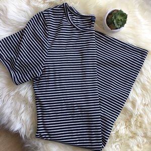 Brandi Melville Striped T-Shirt Dress