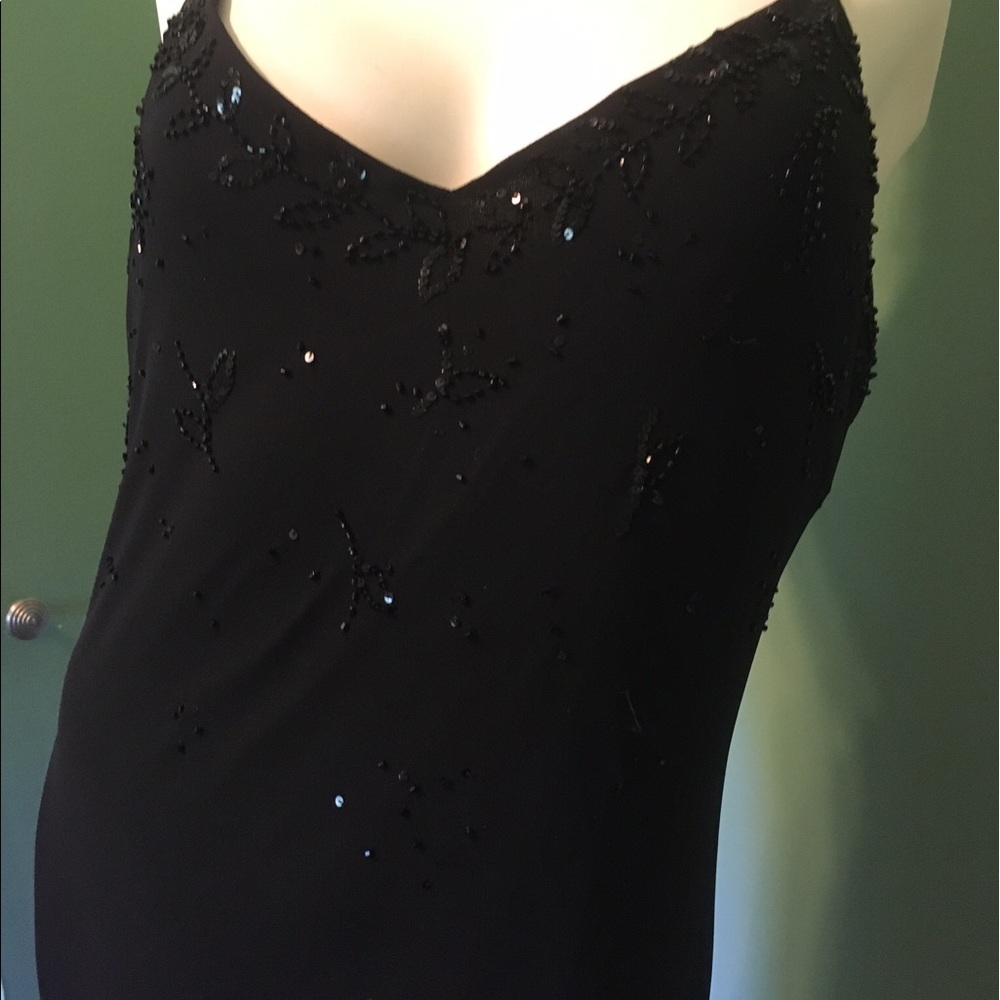 Black gown