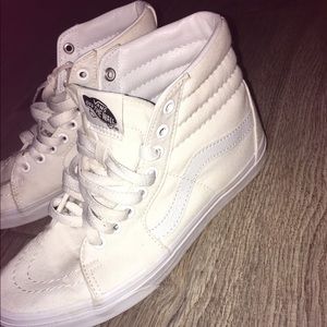 High top vans size 7 woman