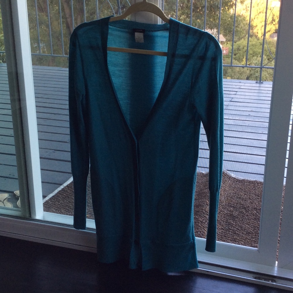 J Crew Merino Wool Cardigan