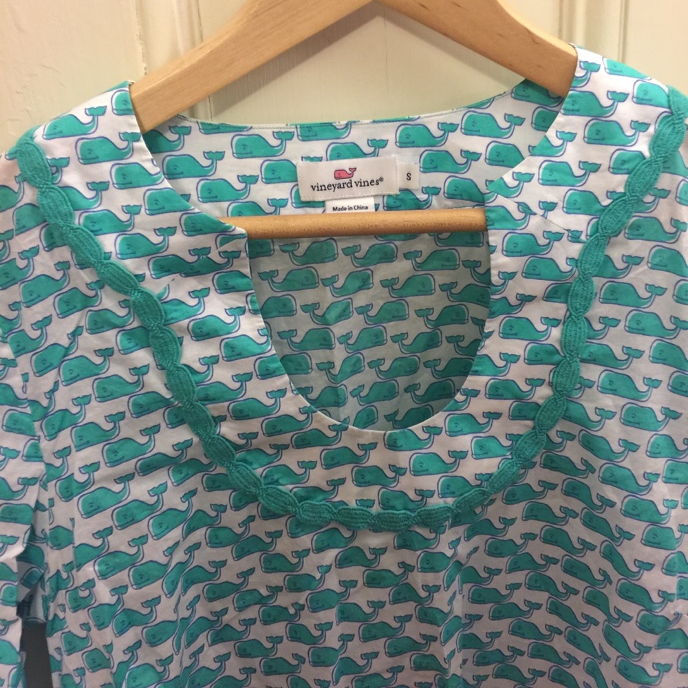 Preppy beach cover up