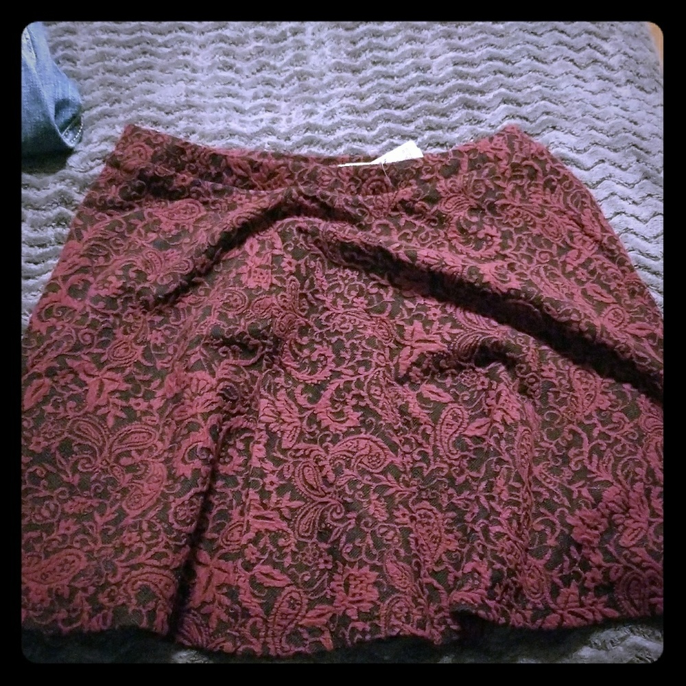 Forever 21 paisley skirt