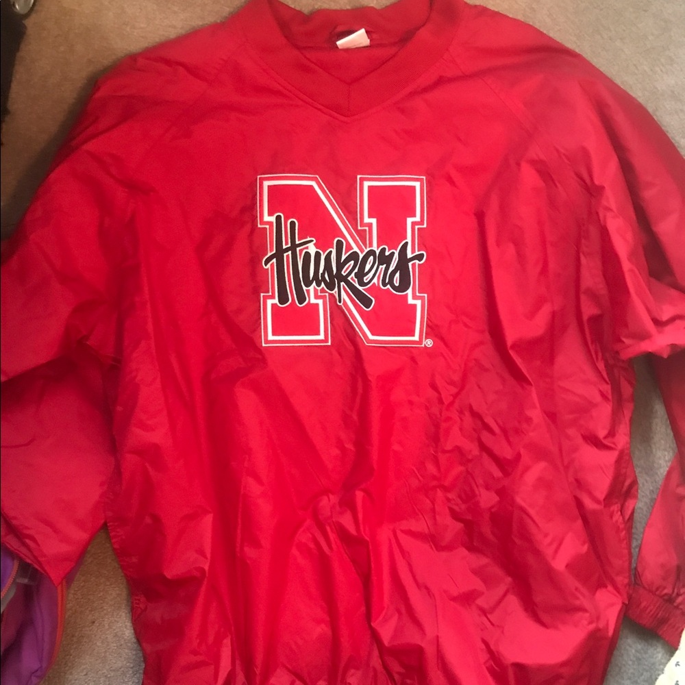 Nebraska huskers wind jacket