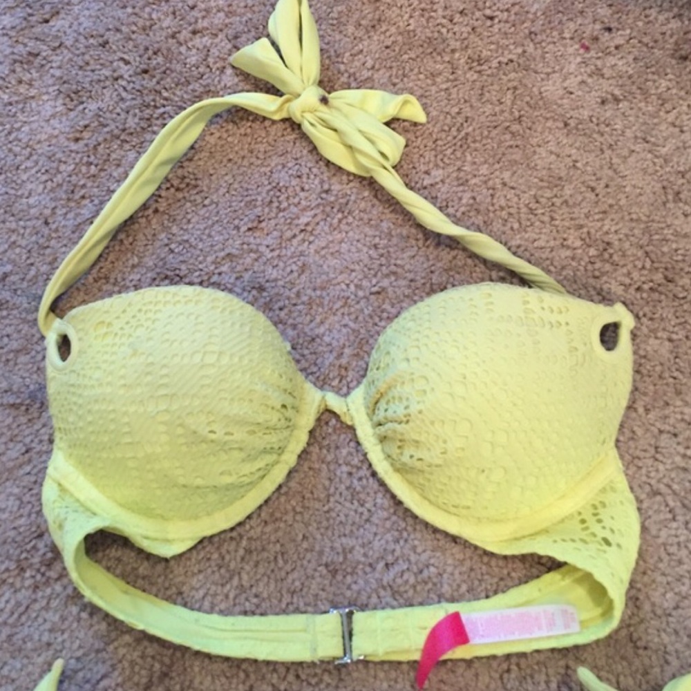 Victoria Secret Bombshell Yellow Bikini 👙