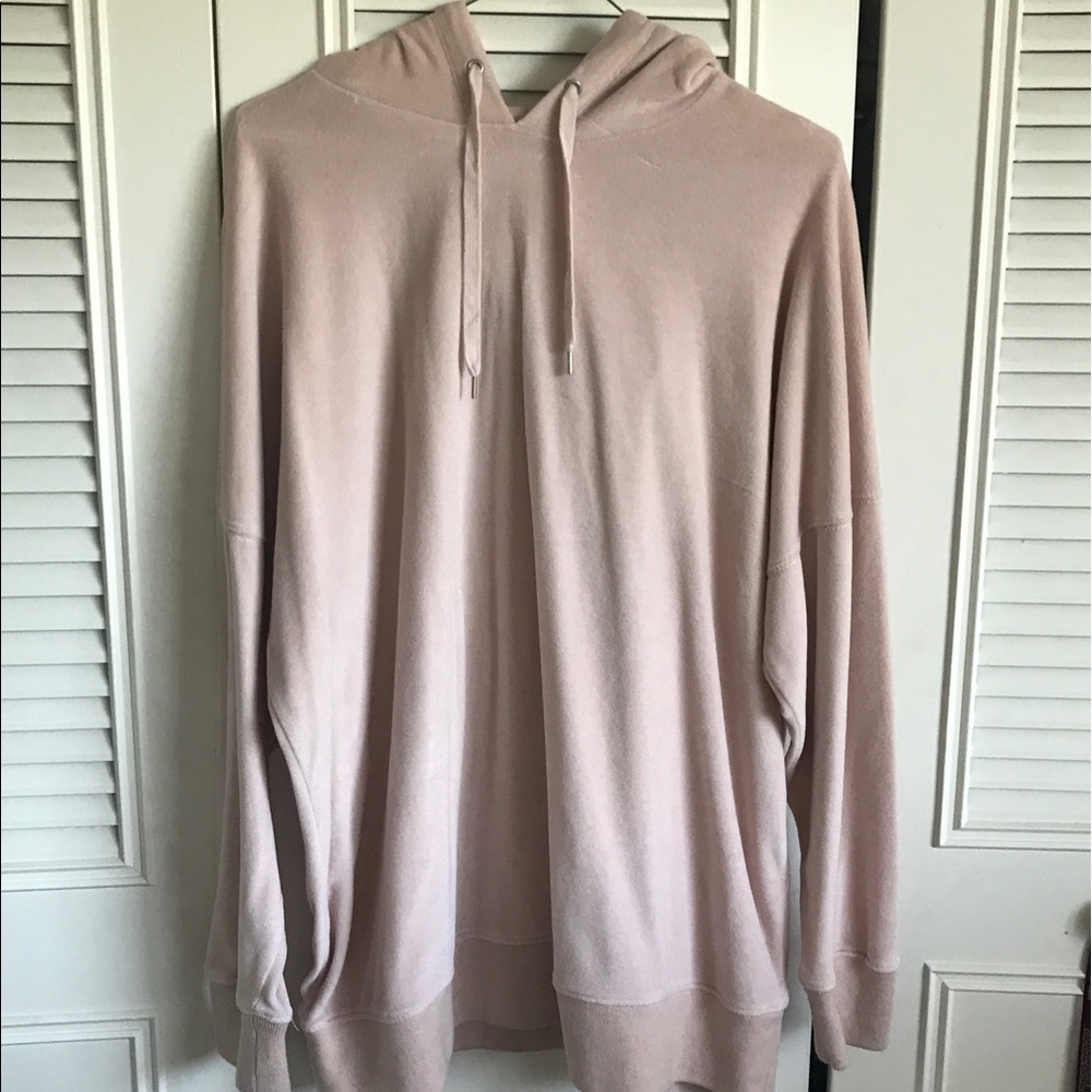 PacSun Suede Hoodie Sweater