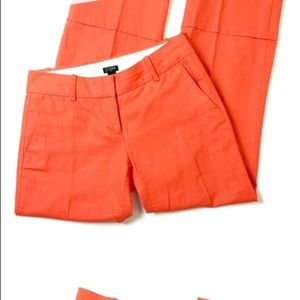 JCrew Cropped Wide Leg Gazebo Pant in Linen