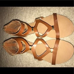 Brown sandals