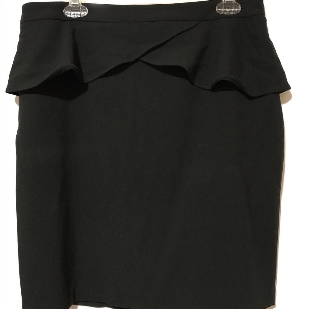 Black Express Pencil Skirt