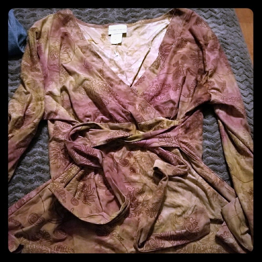 V neck blouse