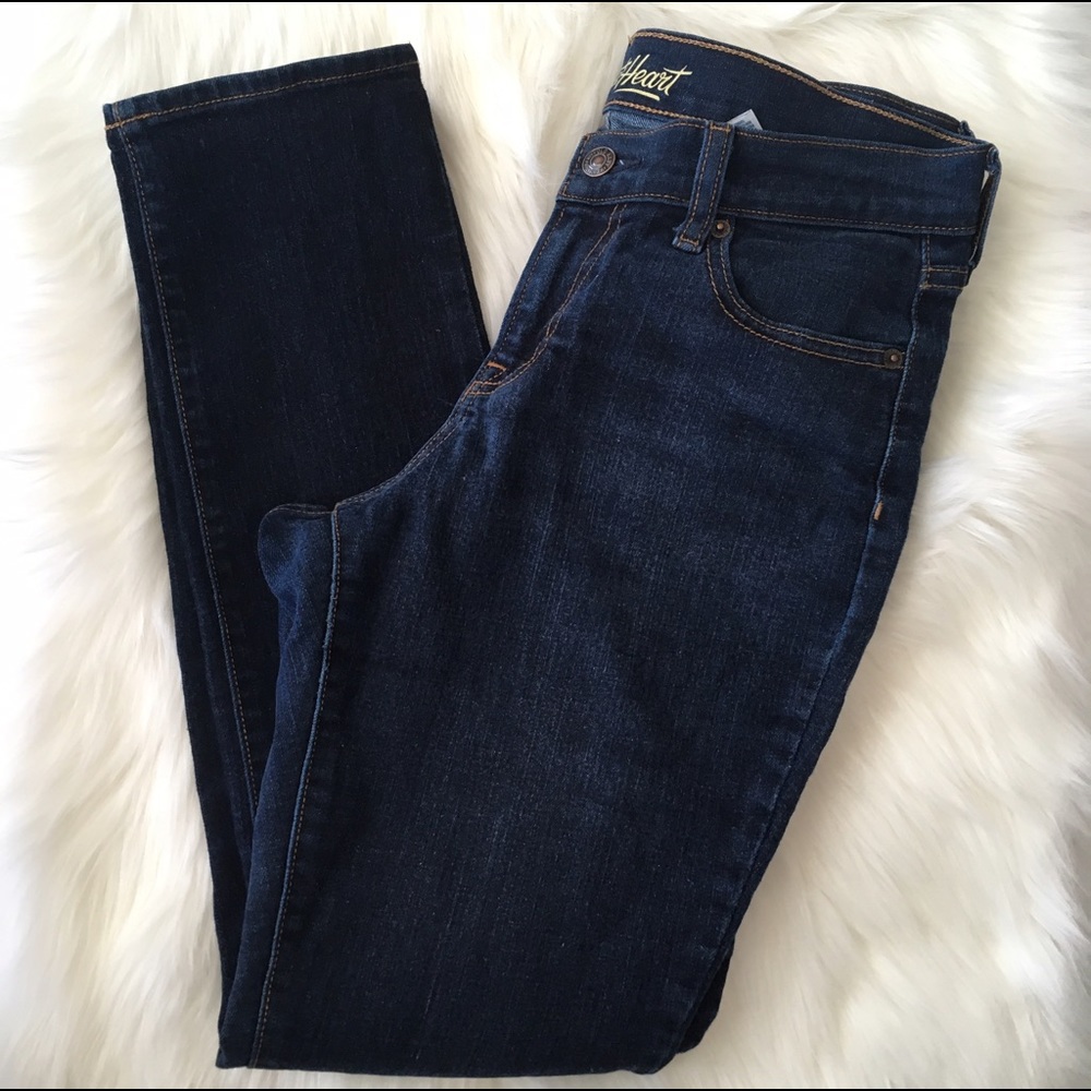 Old Navy Sweetheart Dark Wash Skinny Jeans 6 Short