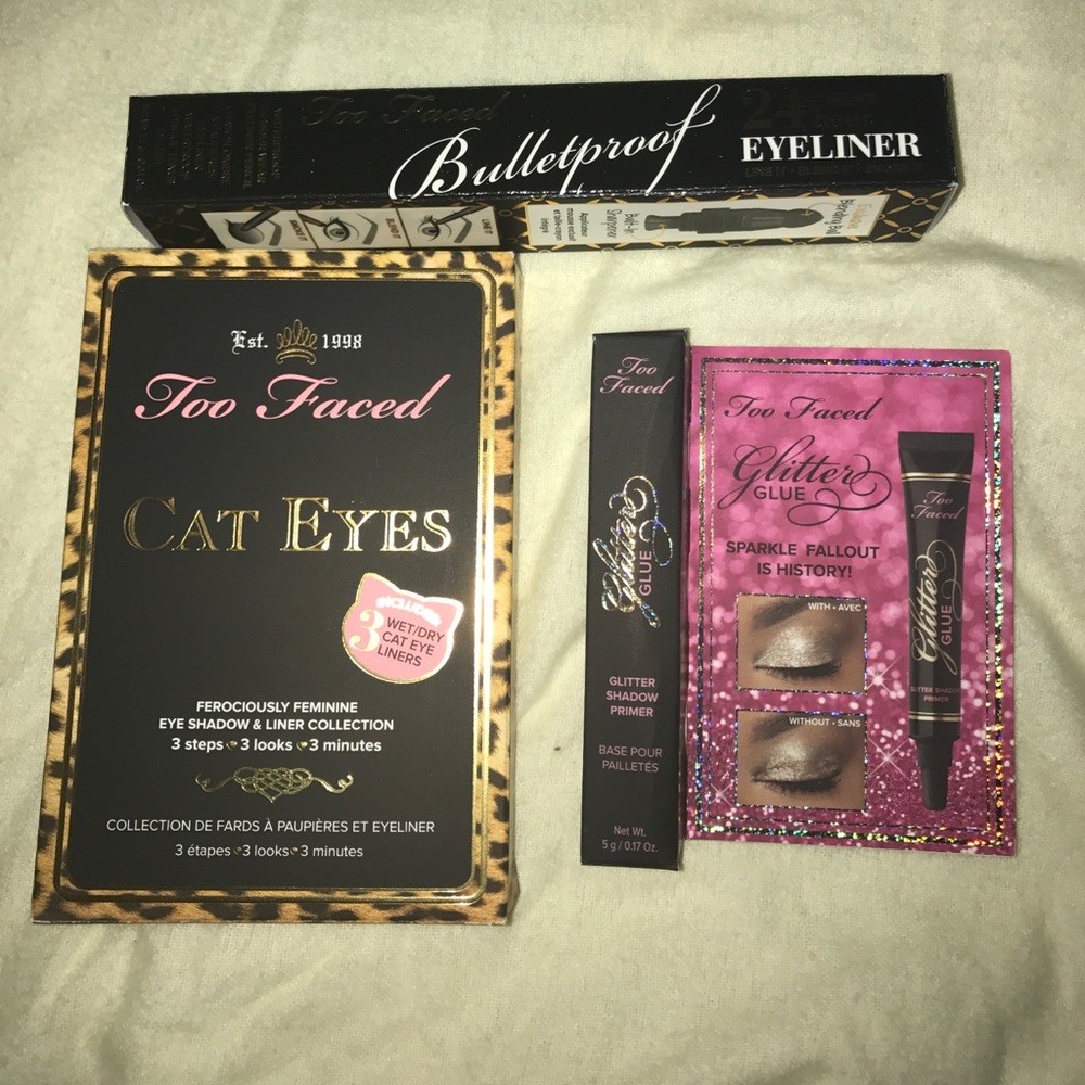 😃 NWT!!Too faced makeup bundle. 3 items.