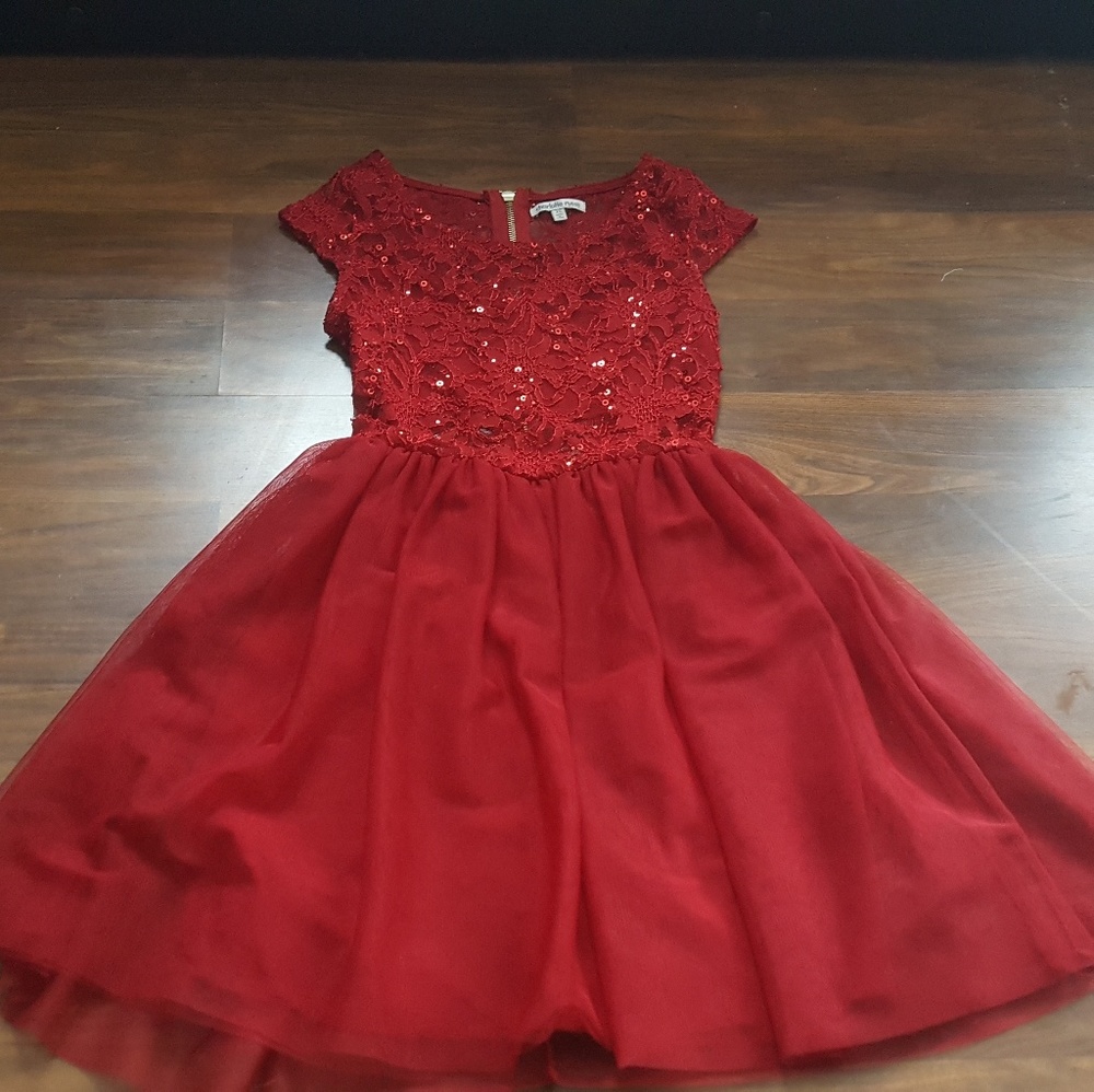 Red charolette russe dress XS worn once