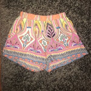 Colorful Printed Shorts from Red Dress Boutique