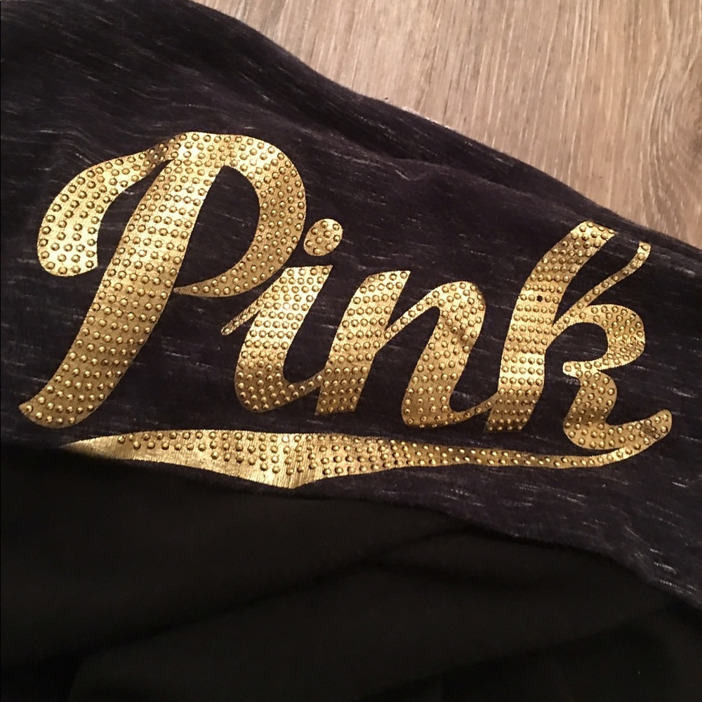 VS PINK-Medium jewled yoga pants so cute