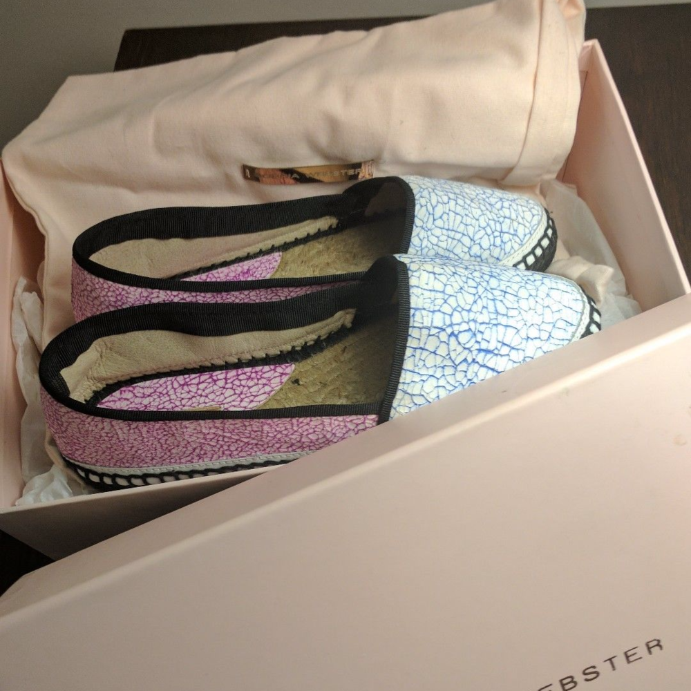 NEW Sophia Webster Juana Leather Espadrille 36.5