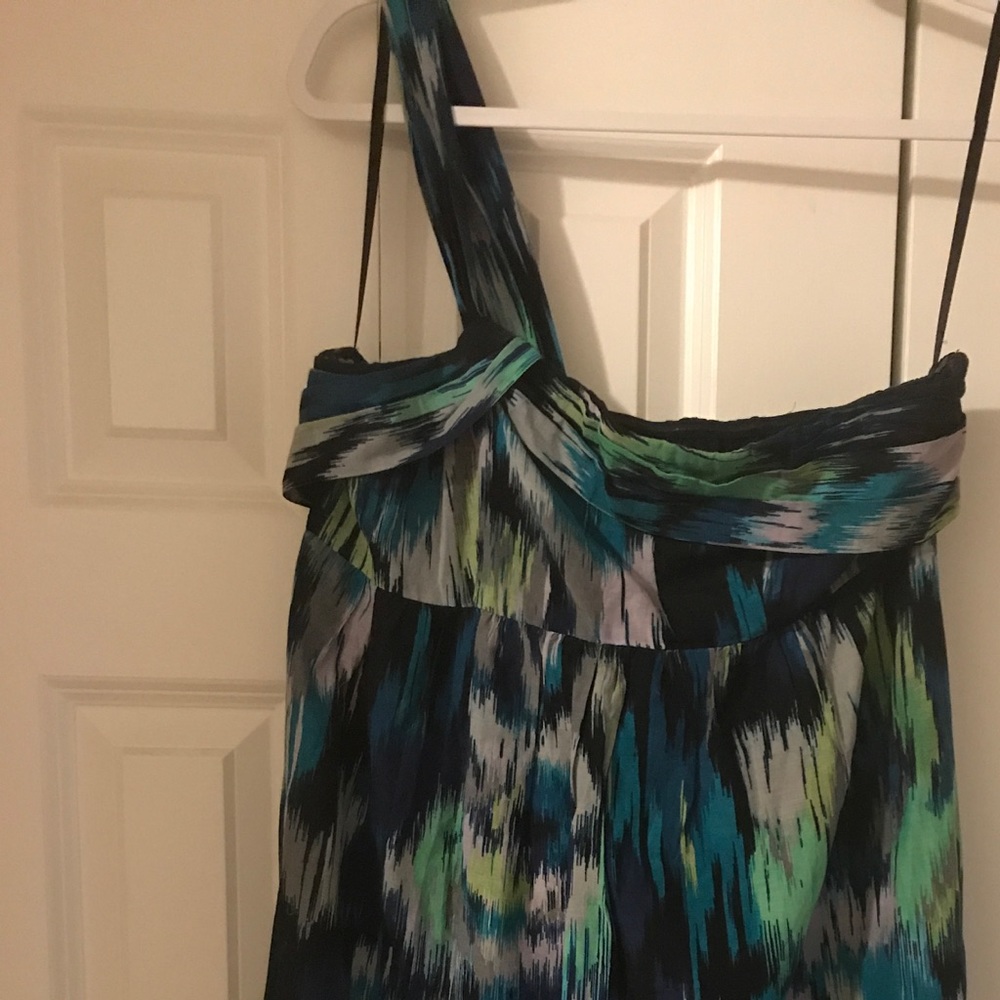Lightweight, one-shoulder sundress!