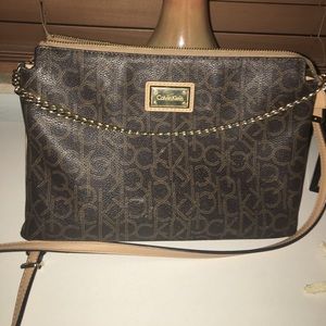 Calvin Klein cross body purse
