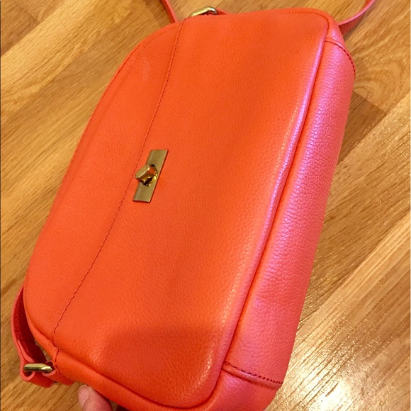J. Crew Bags Jcrew Orange Crossbody Purse Poshmark