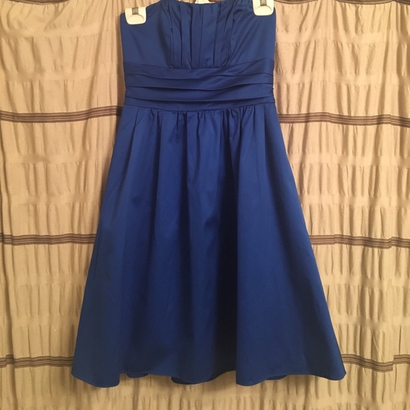 Davids Bridal strapless dress - Picture 2 of 6