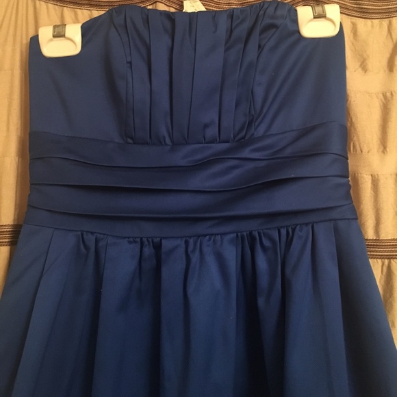 Davids Bridal strapless dress - Picture 3 of 6