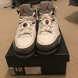 Size 12 Jordan Son of Low White Cement