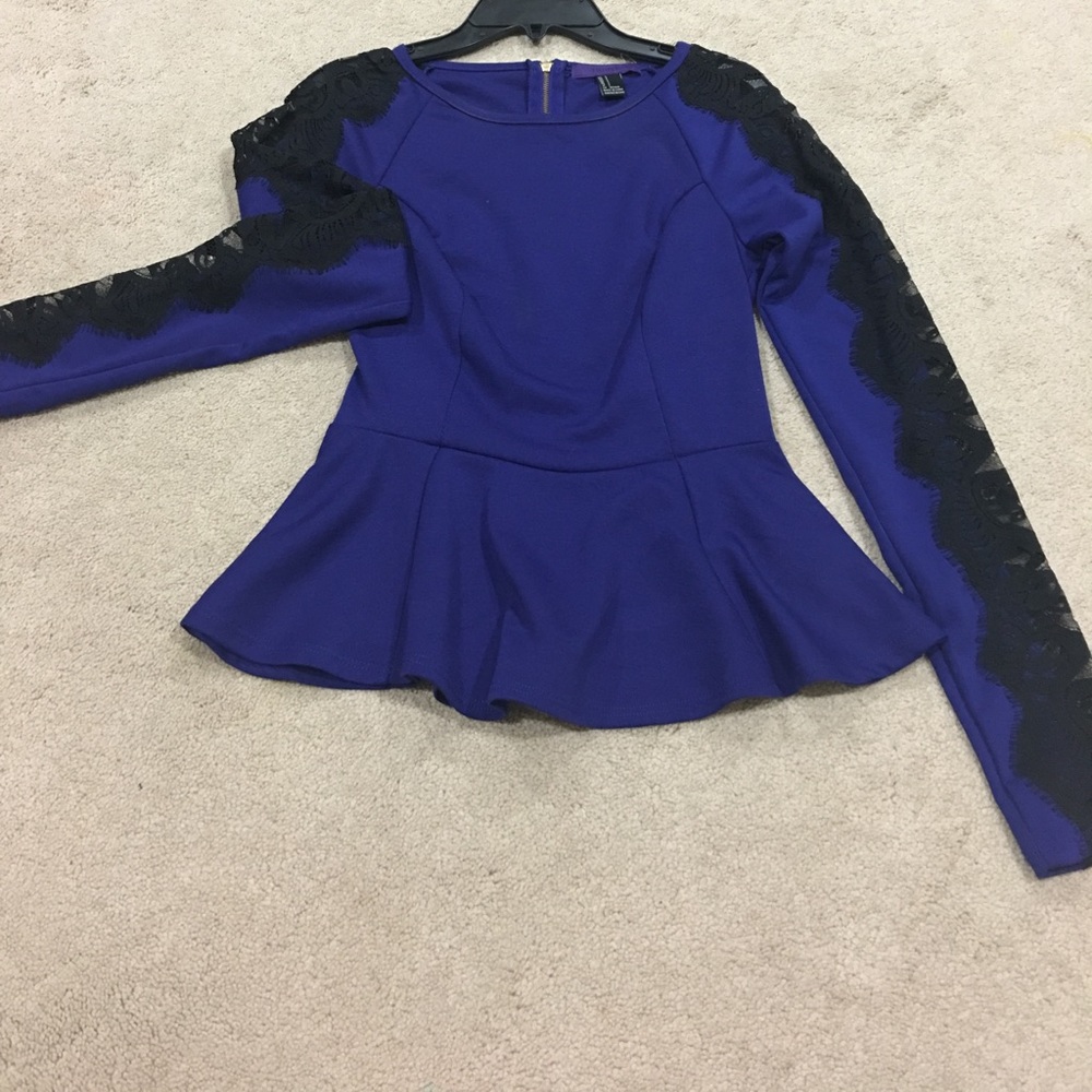 Forever 21 peplum top