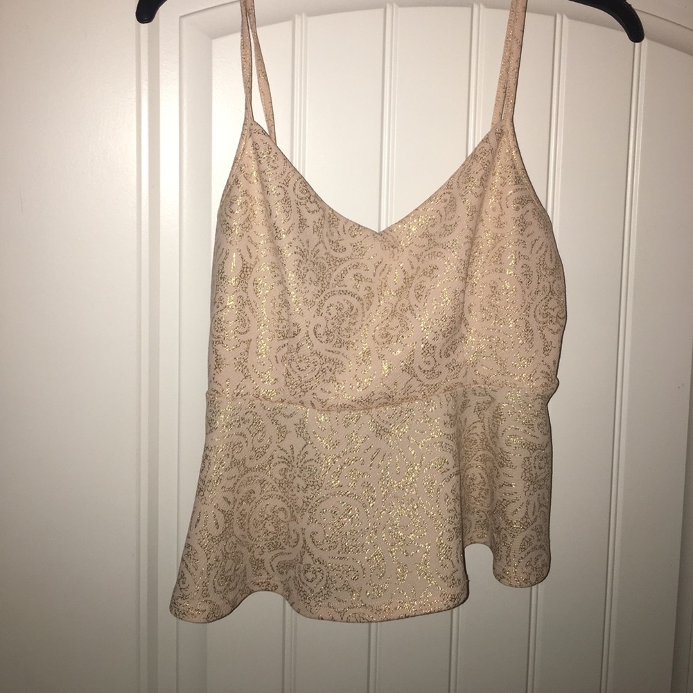 Peplum Tank Top