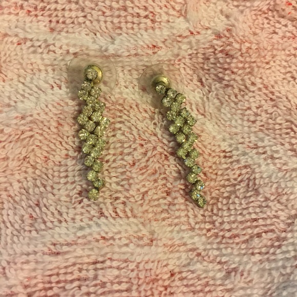 Pageant or Prom Earrings - Picture 2 of 2