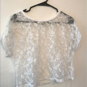 Lace Midi Shirt