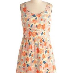 Modcloth floral mini dress