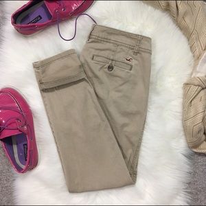 Hollister Khaki Skinny Pants Size 3/26 Short