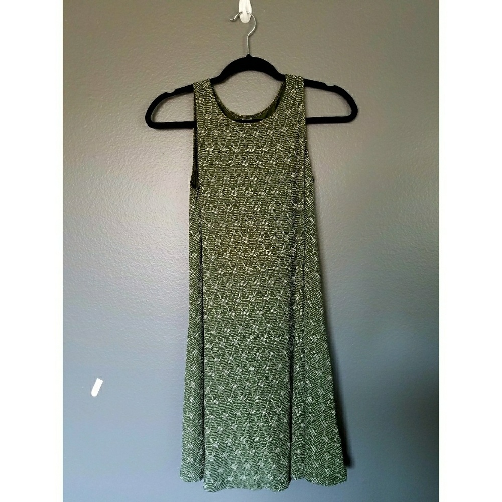 Green Boho Dress