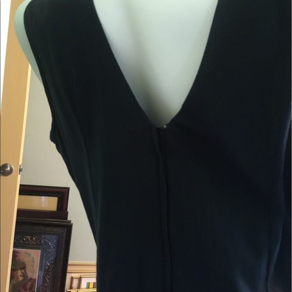 Black casual gown dress - Picture 3 of 4