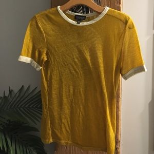 ⚡️Yellow Topshop Tee⚡️
