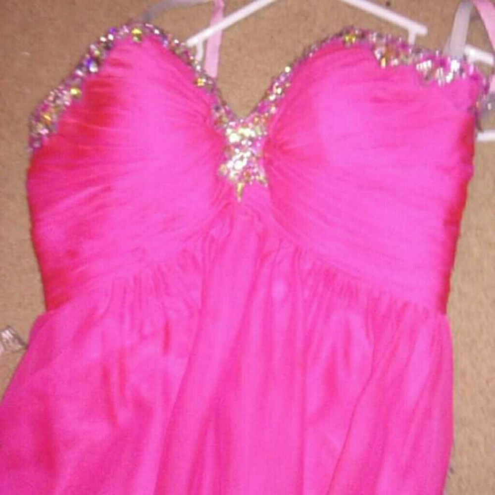 Pink homecomg dress